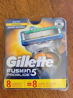 Gillette Fusion 5 Proglide Cartridge Blades - 8 Count • $16