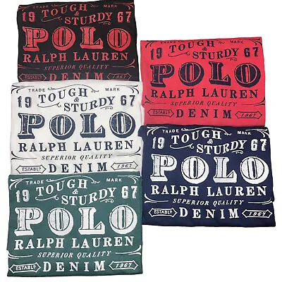 Polo Ralph Lauren Tough & Sturdy Denim Tee T-Shirt • $37.95