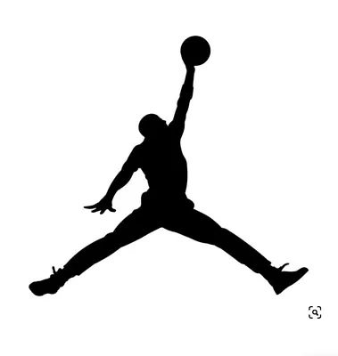 Michael Jordan Vinyl Decal Sticker Car Air LA Lakers NBA Jumpman Basketball Logo • $1.99