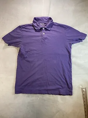 Mossimo Supply Co Shorts Polo Purple Men’s Small Shirt  Distressed With Flaws • $8.10