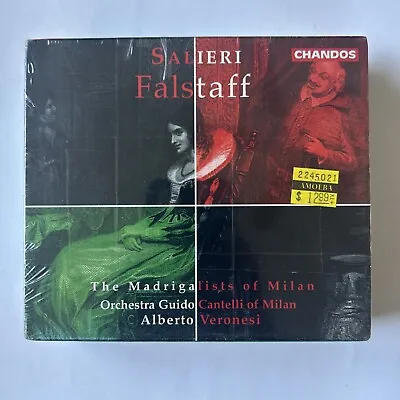 Salieri Falstaff ALBERTO VERONESI Original ´98 Chandos 2CD  SEALED Pirelli • $26.39