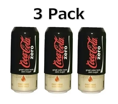 3 Pack Beer Can Covers Silicone Sleeve Hide A Beer 12 FL.oz 355 ML (Coke Zero) • $13.90