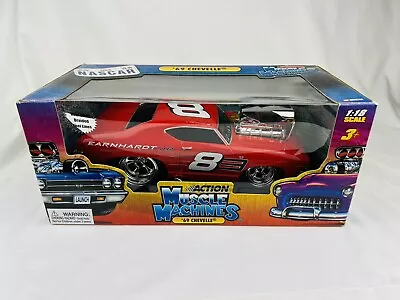 Muscle Machines 1/18 Dale Earnhardt Jr. #8 1969 Chevy Chevelle  Nascar • $60