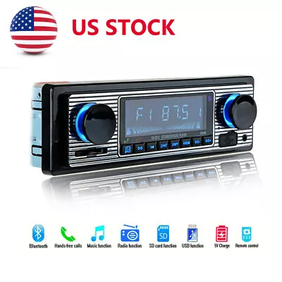 US STOCK Digital Car SUV Bluetooth USB/FM/WMA/WAV Radio Stereo MP3 Player Parts • $69.99