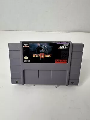 Mortal Kombat II 2 (Super Nintendo SNES 1993) Authentic Cartridge Only • $14.97