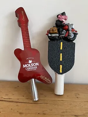 Molson Canadian Electric Guitar Beer Tap Handle - Plus Extra Tap! • $110