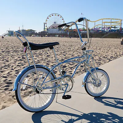 Classic 20  Man's Beach Cruiser Bike 144 Spokes Single Speed W/ Banana Seat • $479.99