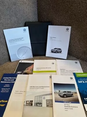 2020 Volkswagen VW Tiguan Owners Manual With Navigation Book & Case • $34.99