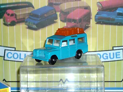 Lesney Matchbox 12 C3 Land Rover Safari Blue Red-brown Load W/lug BPW SC5 MINT • $26.99