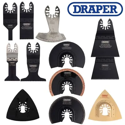 Multi Tool SAW BLADES Oscillating DeWalt Makita Draper Universal Fit Connector • £6.72