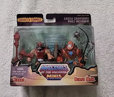 He-man- Masters Of The Universe- Zodac And Beastman Mini 2 Pack Matty 2014 • $14.99