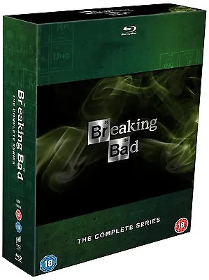 Breaking Bad Complete Series 1-5 Collection Box Set 15 Disc Blu-ray Reg B  New  • $109.98