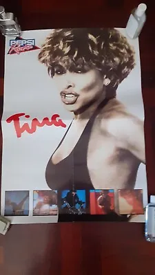 Tina Turner Oficial Poster Pepsi Rocks • $50