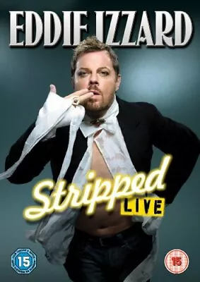 Eddie Izzard Live: Stripped DVD Comedy (2009) Eddie Izzard New Amazing Value • £1.75