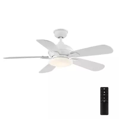 Home Decorator's Collection Ceiling Fan 44 D Benson W/ LED Light And Remote • $157.97