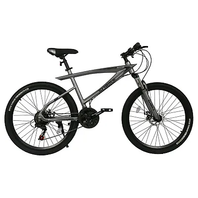 26  2 W Tire Mountain Bike 21 Speed Bicycle High-Tensile Aluminum Frame MTB • $190.34