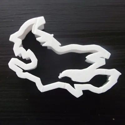 Witch Cookie Cutter Halloween Biscuit Dough Pastry Fondant Stencil HA01 • £4.10