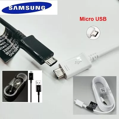 Genuine Samsung 1.5M Fast Charging Micro USB Cable For Galaxy S6 S7 Edge Note 4  • $5.99