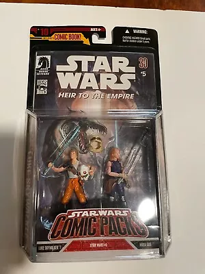 Star Wars Heir To The Empire Comic Pack #5  Luke Skywalker & Mara Jade Figures • $20.50