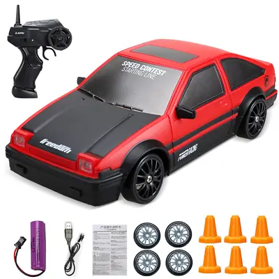 £24.99 • Buy JDM 2.4G High Speed Drift Rc Car 4WD Toy Remote Control Model Vehicle Car Racing