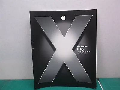 Welcome To Tiger Mac OS X V.10.4 Manual • $5.40