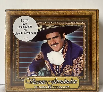 Vicente Fernandez - Tesoros De Coleccion 3 CD Box Set Brand New Compact Discs • $19.99