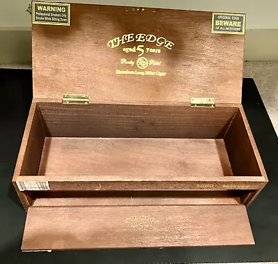 Edge By Rocky Patel X-Large Vintage Empty Cigar Wood Box Honduras 17X7.25X5 - 64 • $12.99