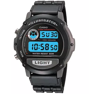 Casio W87H-1V Mens Illuminator Sports Wrist Watch Black  • $24.78