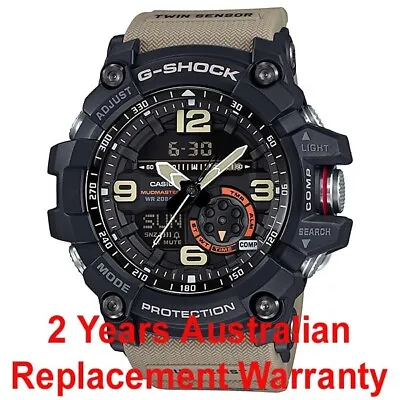 Casio G-shock Twin Sensor Mudmaster Gg-1000 Beige Gg-1000-1a5 2-years Warranty • $399.99