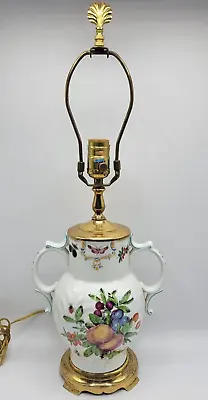 Mottahedeh  Duke Of Gloucester  Double Handled Electric LAMP 24  • $250