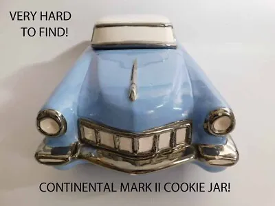 Very Scarce Vintage Lincoln Continental Mark Ii Classic Car Auto Cookie Jar • $375