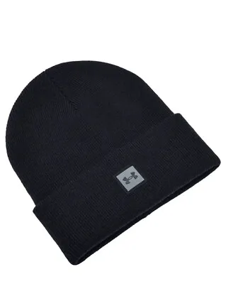 UA Under Armour Beanie Winter Hat Black One Size Fits Most Adult • $12.95