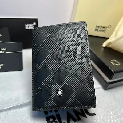 Montblanc Extreme 3.0 Business Card Holder 4CC Black MB131766 • $165