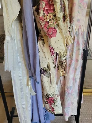 Vintage Dress Lot Georgia Charuhas Mexican Wedding Dress Prairie Victorian ++ • $125