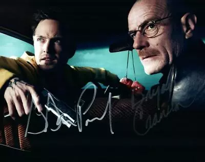Bryan Cranston Aaron Paul 8x10 Signed Photo Picture Autographed With COA • $78.41