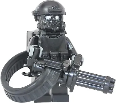 Custom Heavy Gunner Minigun Soldier Made With Real LEGO® Minifigure • $18.83