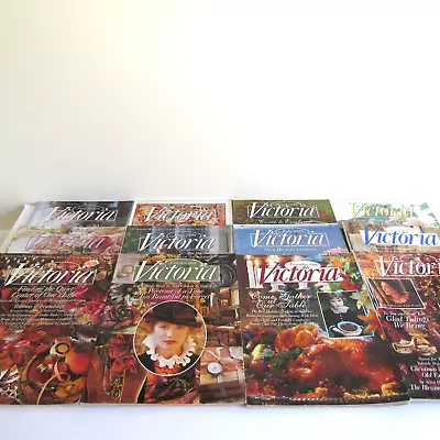 Vintage Victoria Bliss Magazines Lot Of 12 1994 Full Year Romantic • $74.99