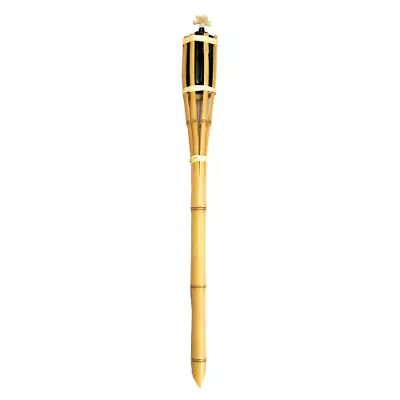 Torch IN Bamboo CM 90 H Tank IN Plate 0.200 L Garden Outer • £19.27