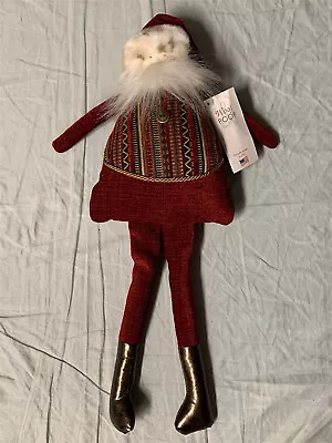 $29.99 • Buy WOOF & POOF 2015 Stuffed Plush SANTA CLAUS Christmas Doll NEW/NWT
