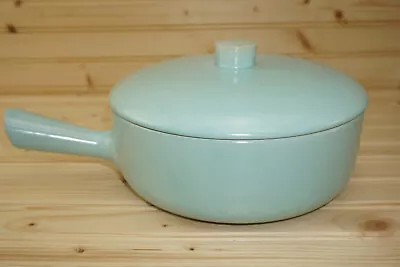 La Solana Blue Covered Casserole 8 3/4   (#2)  Box #3 (G74) • $30.88