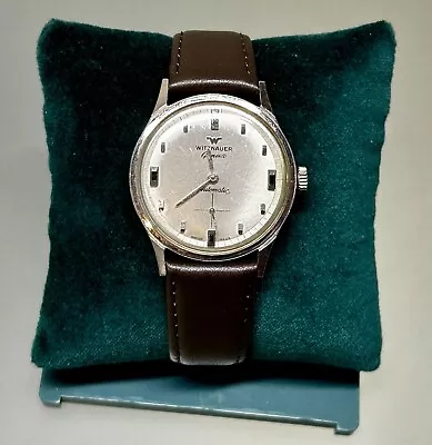 Vintage Wittnauer Longines Geneve Automatic Men’s Watch - Clean! Running! • $175