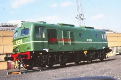 Photo  Disel Loco No C231 At  Old Oak Common  5th August 2000 • £1.75