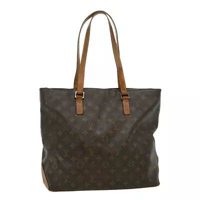 LOUIS VUITTON Monogram Cabas Mezzo Tote Bag M51151 LV Auth Rz450 • $240