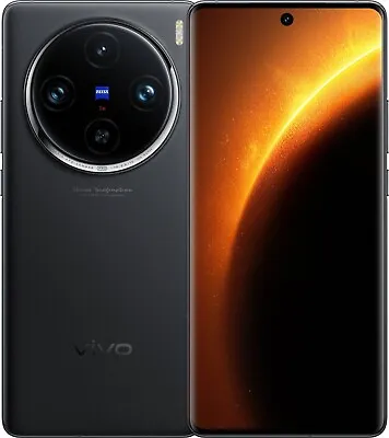 Vivo X100 5G (Black 256GB 12GB RAM)6.78  Dual Sim Dimensity 9300 Global Version. • $830