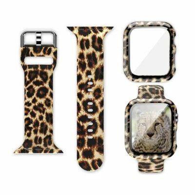 $11.99 • Buy Watch Band With Case For Apple Watch Series SE 8 7 6 5 4 3 2 41/45/42/44/38/40mm