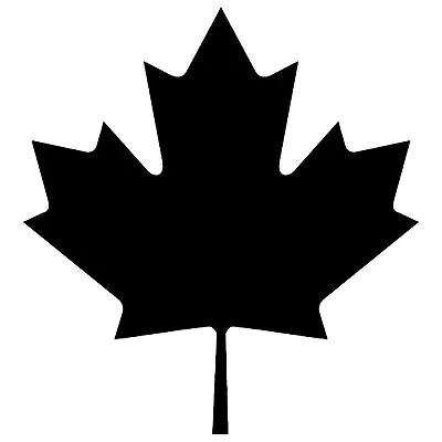 Maple Leaf Sticker - Specialty Maple Leaf Decal • $3.48