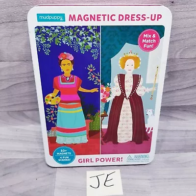 Girl Power! MUDPUPPY Magnetic Dress-Up Picture 4 Scenes Dolls • $9.99