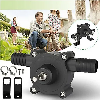 $9.95 • Buy Hand Electric Drill Drive Self Priming Pump Home Oil Fluid Water Transfer Tools