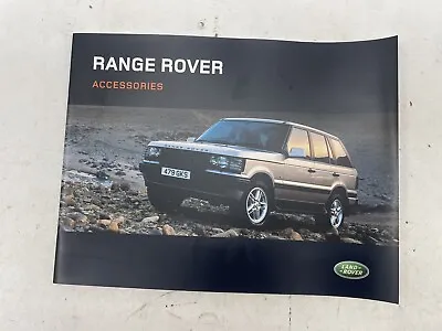 The Range Rover P38 Accessories Brochure Book Promotional Original Land Rover • £13