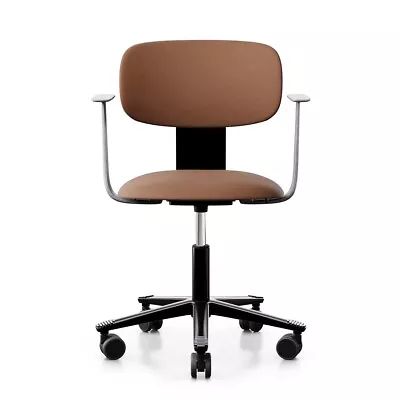 HÅG Tion Office Chair In Cognac Leather - Model 2160 - NEW - FULL WARRANTY ! • £829